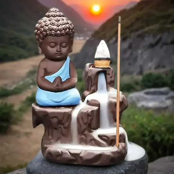 Serene Buddha Smoke Fountain - Image 5